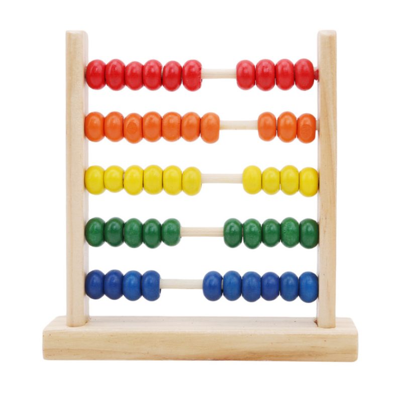 L'indispensable boulier de mathématiques en bois pour apprendre à compter simplement