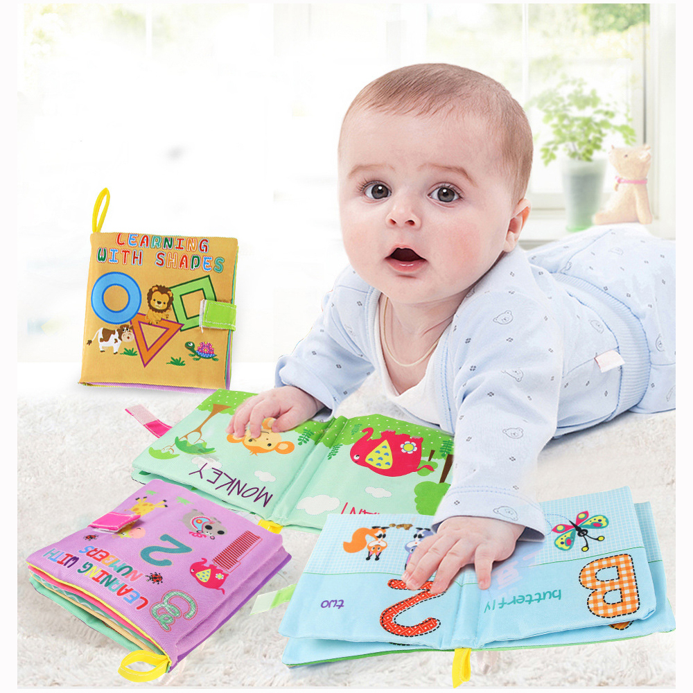 Livre d'éveil montessori coloré d'apprentissage pour bébé - Un petit génie