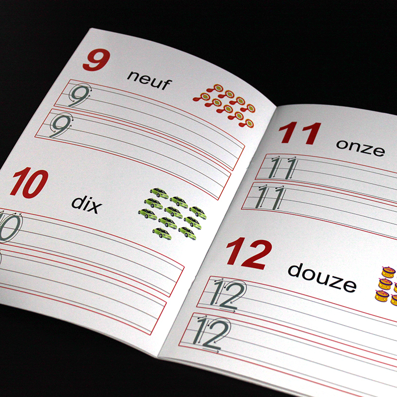 Cahier d’apprentissage de l’écriture numéros - Un petit génie