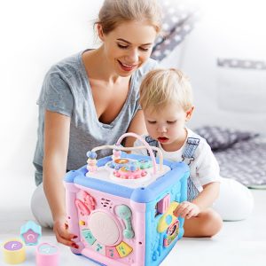 Cube montessori multifonction pour bébé